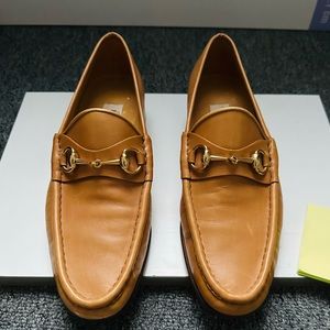Gucci  Horsebit Italian Leather Upper And Sole Moccasin Loafer